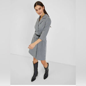 ORSAY day dress White-black patterned dress
Women's Houndstooth Dress size 36